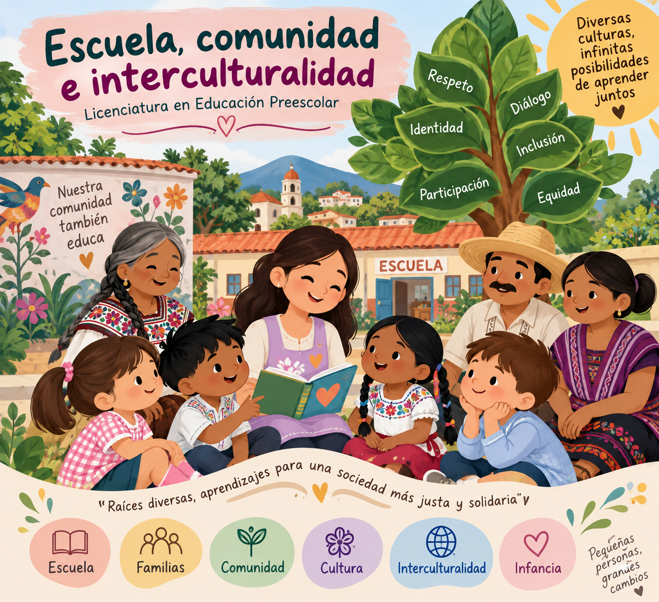 Escuela, comunidad e interculturalidad.